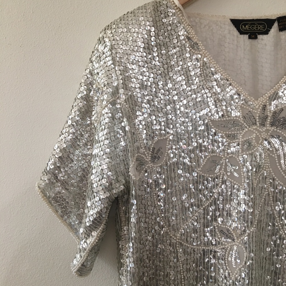 Vintage Sequence Top - image 4